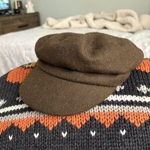 Anthropologie Newsboy Cap